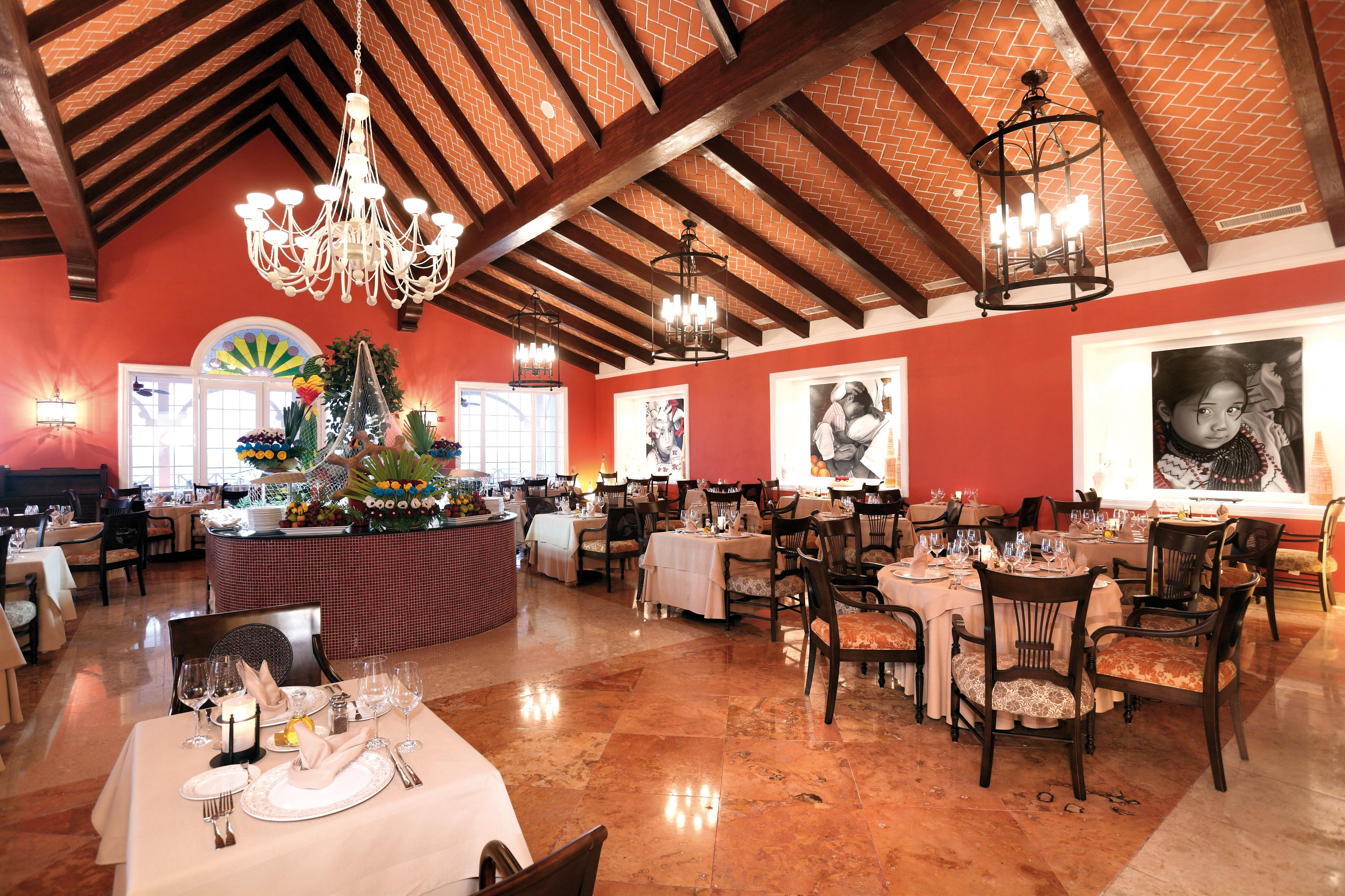 Barcelo Maya Palace Xpu Ha Restaurace fotografie
